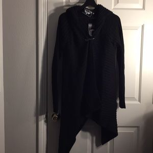 NWT Killstar asymmetrical  knit cardigan. XS.